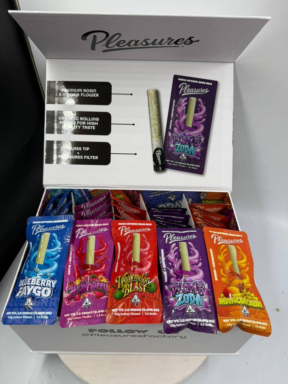 Pleasures Rosin Prerolls Pleasures Rosin Prerolls
