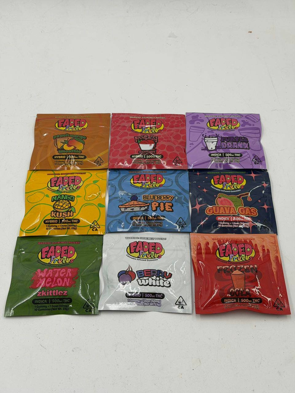 Faded Fruits Gummies Faded Fruits Gummies