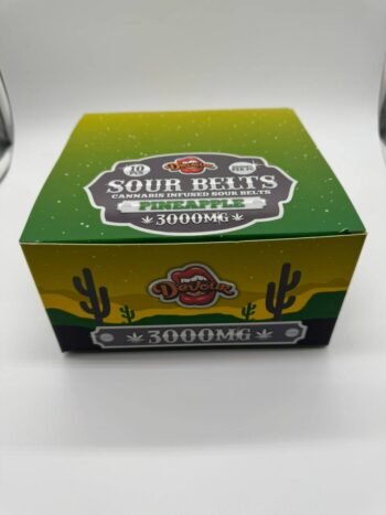 Devour Sour Belts 3000mg